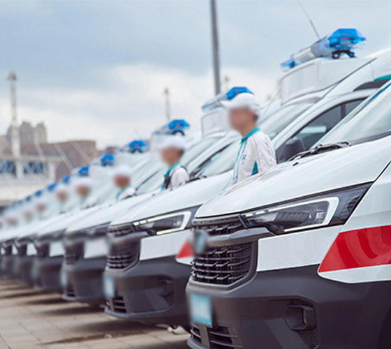 江口县服务车队展示